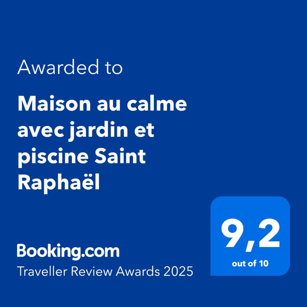 Maison Au Calme Avec Jardin Et Piscine Raphael Hébergement de vacances Saint-Raphaël